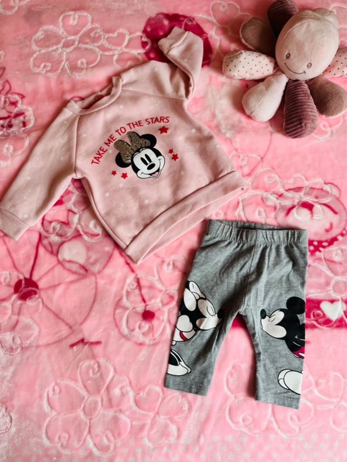 Ensemble Minnie 3 mois