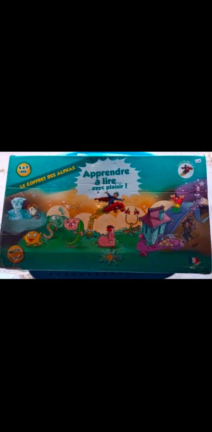 Le grand coffret des lettres des Alphas - Apprendre à lire - photo numéro 2