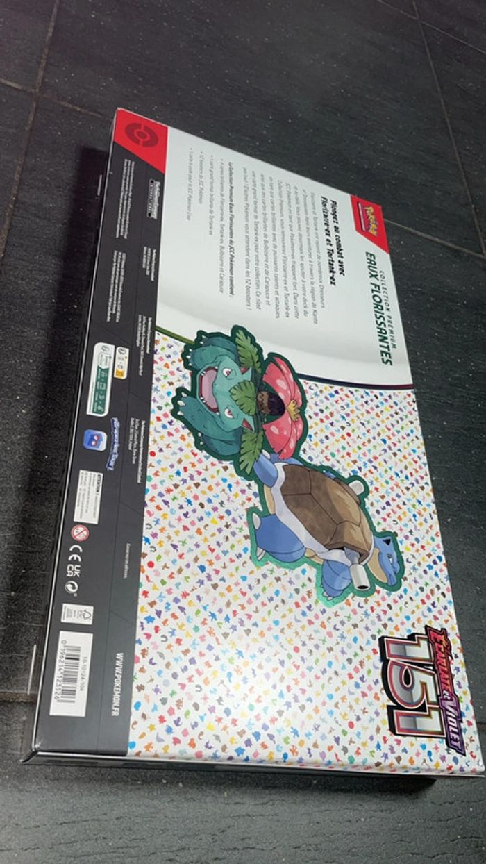 [NEUF] Coffret Pokémon Tortank 151 eaux florissantes EV3.5 FR - photo numéro 5