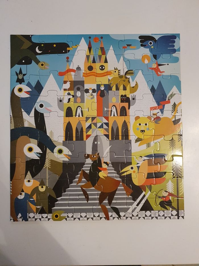 Puzzle le château fantastique Djeco - photo numéro 2