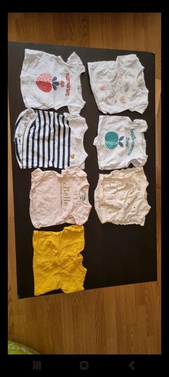 T shirt taille 1 mois