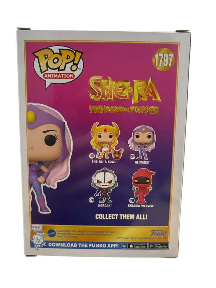 Figurine Funko Pop Masters Of The Universe She-Ra Glimmer 1797 neuf - photo numéro 2