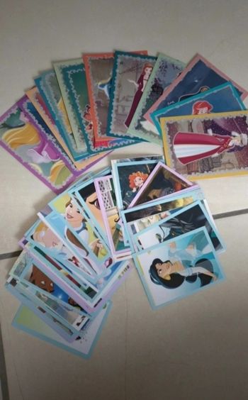 Cartes et stickers Cœur de Princesse