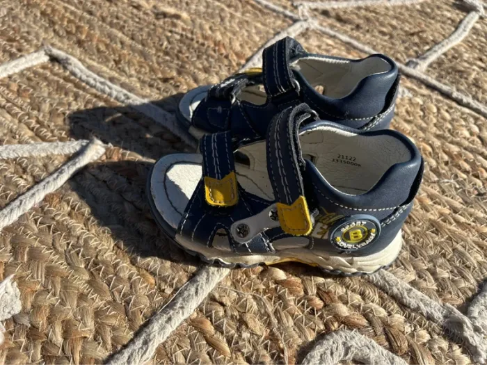 Sandales bleues