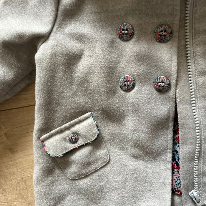 Manteau fille sergent major - photo numéro 4