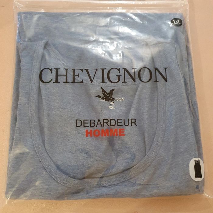 Débardeur homme Couleur bleu Taille XXL Chevignon - photo numéro 5