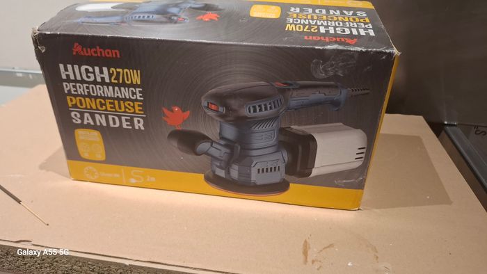 Ponceuse electrique filaire neuf