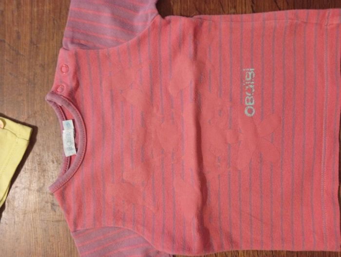 Lot de 3 haut manche longue taille 6 mois - photo numéro 3