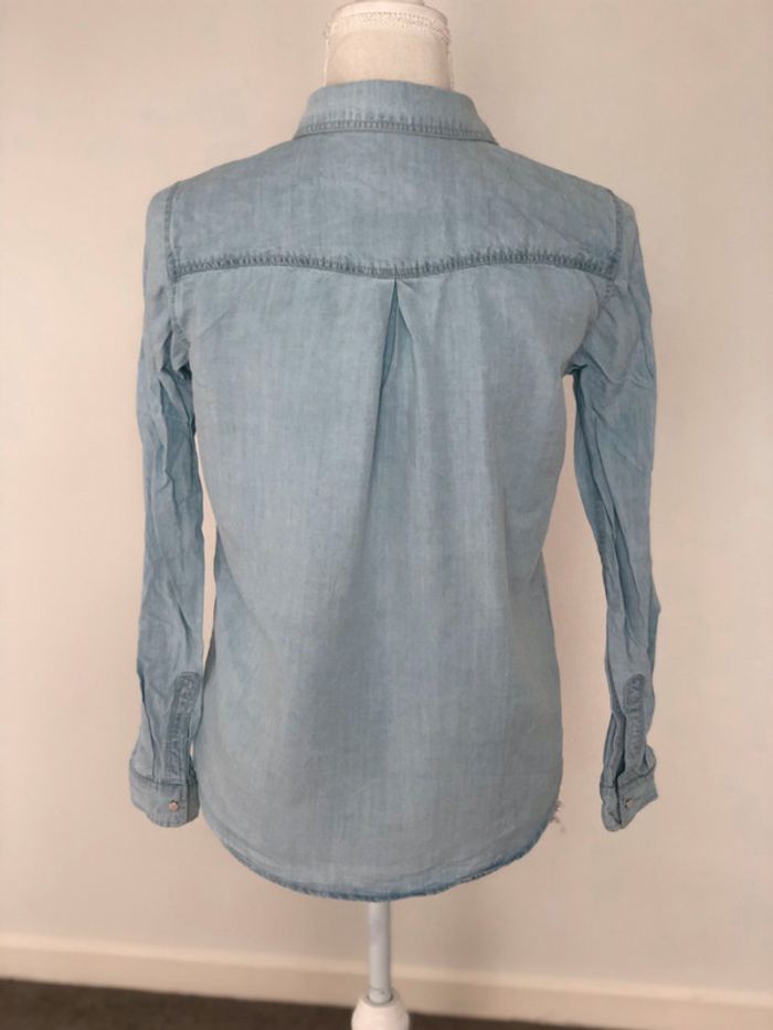 Chemise jean MANGO taille S - photo numéro 6