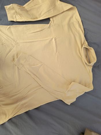 Sweat tex basiccol roulé