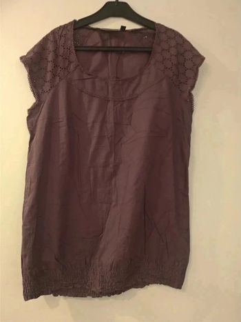Jolie Blouse violine 40/42