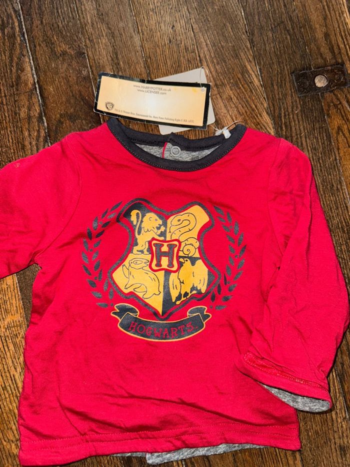 T-shirt épais réversible Harry Potter Neuf  3 mois - photo numéro 2