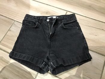 Short jeans noir denim co 9-10 ans
