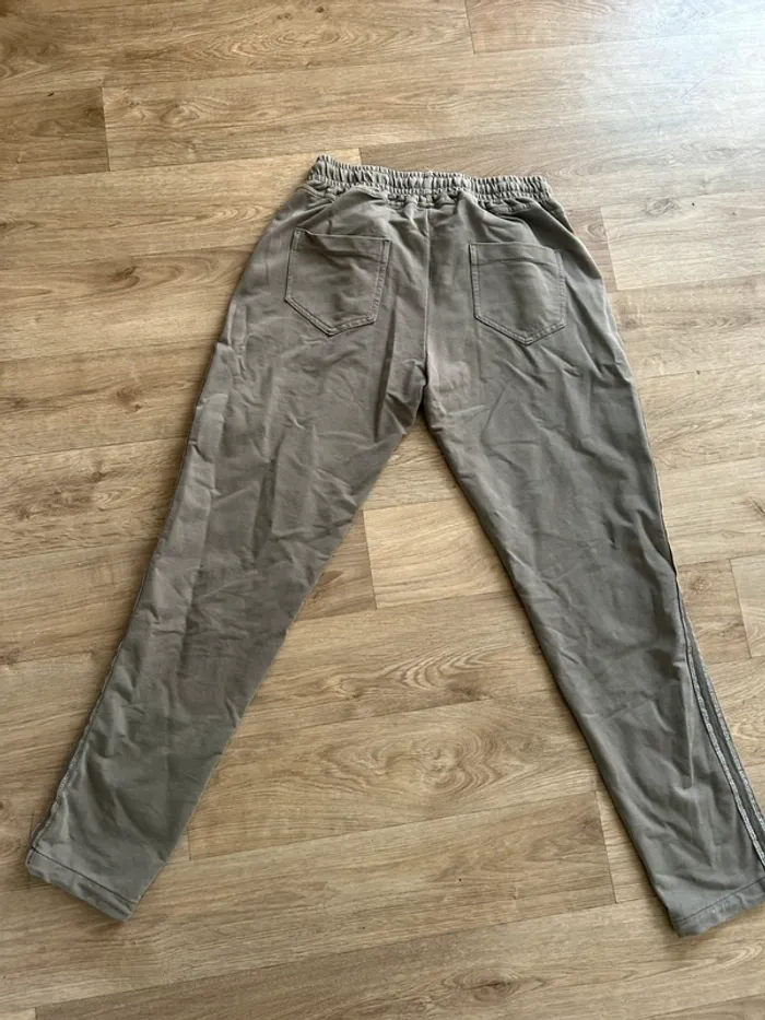 Why not pantalon jogging gris kaki taille 40 - photo numéro 3