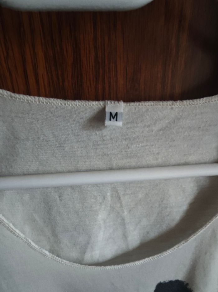 Débardeur blanc cassé taille M - photo numéro 2