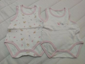 Lot 2 bodies débardeur 6M