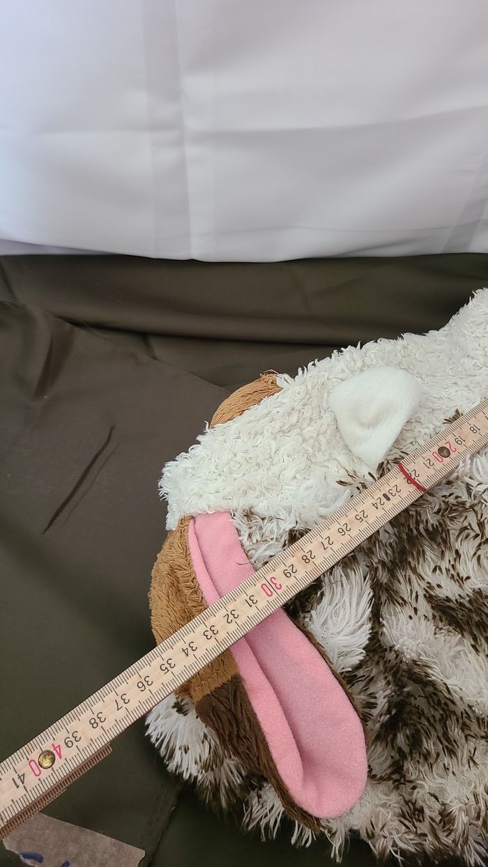 Lapin en peluche pliable HideAway Pets, oreilles tombantes, 38 cm - photo numéro 5