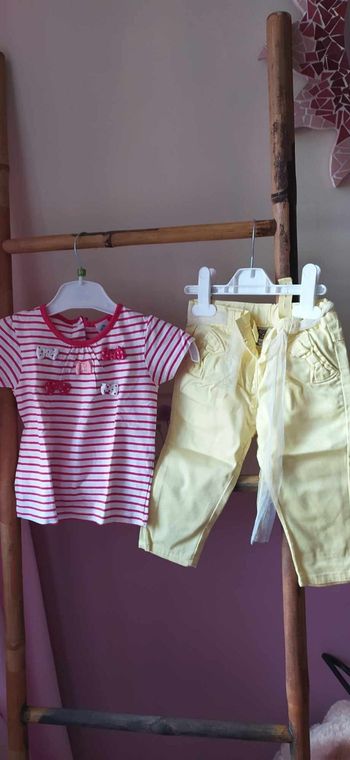 Lot de 8 vêtements été fille 2 ans