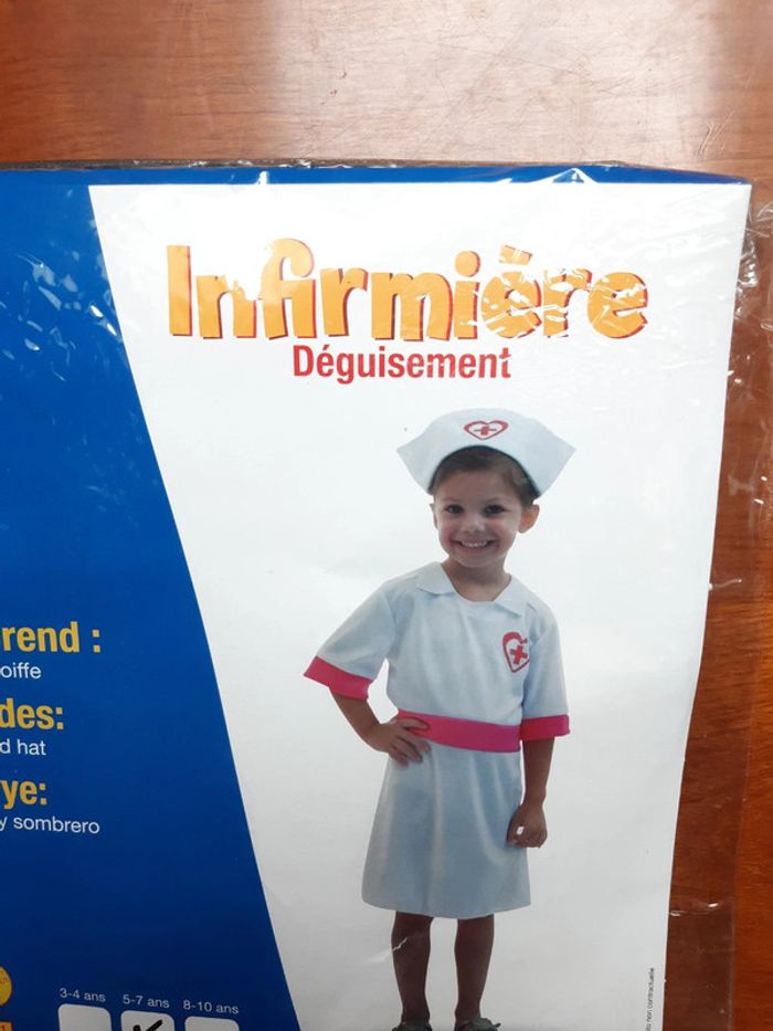 Déguisement fille 5/7 ans infirmière - photo numéro 2