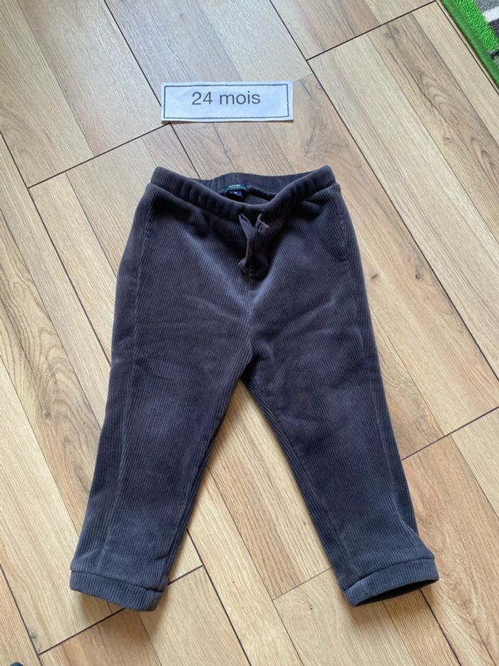 Jogging, velours, pantalon chaud, doublé hiver