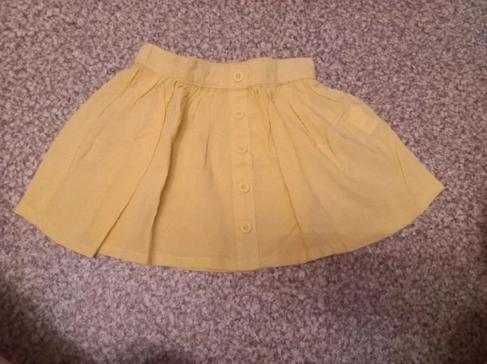 jupe jaune