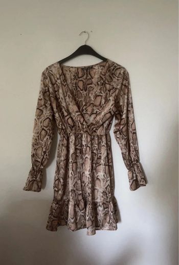 Robe motifs léopard / serpent