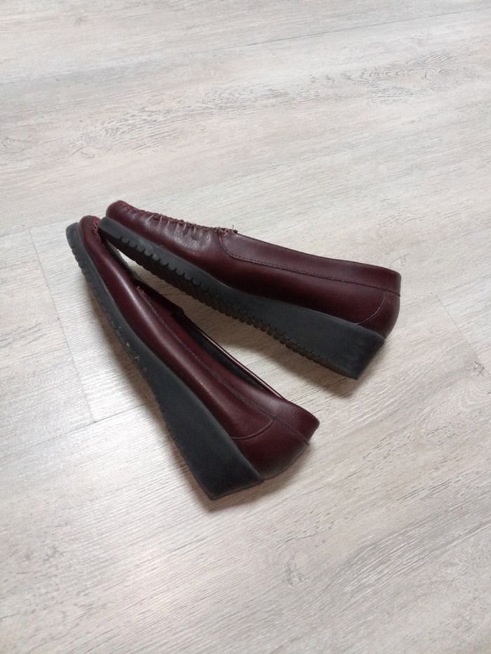 Mocassins en cuir taille 39 - photo numéro 4
