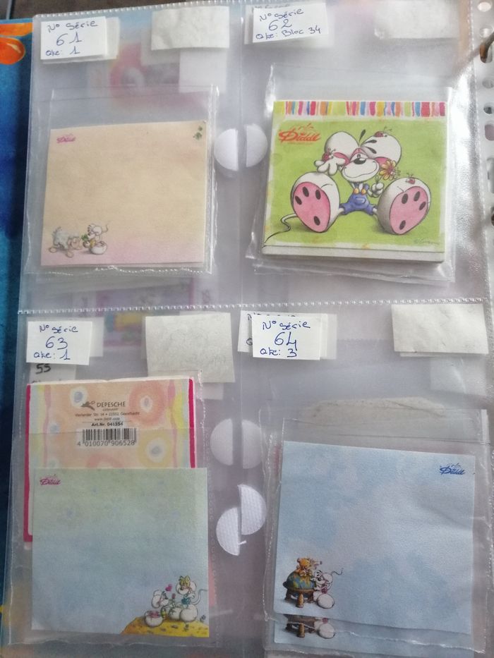 Lot post it diddl - photo numéro 6