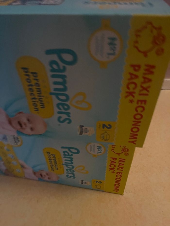 2 carton de couche Pampers Premium, protection - photo numéro 3
