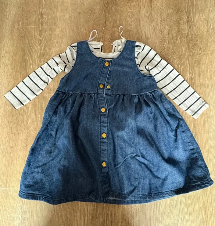 Robe en jeans
