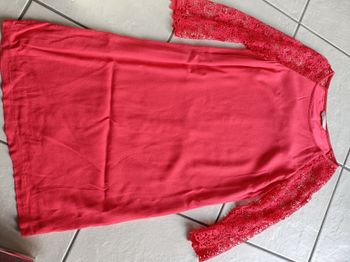 Robe cérémonie rose corail 