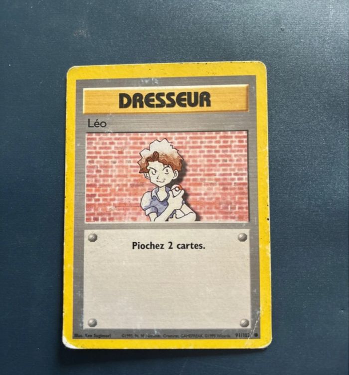 Carte Pokémon Wizards Léo 91/102 Set de base