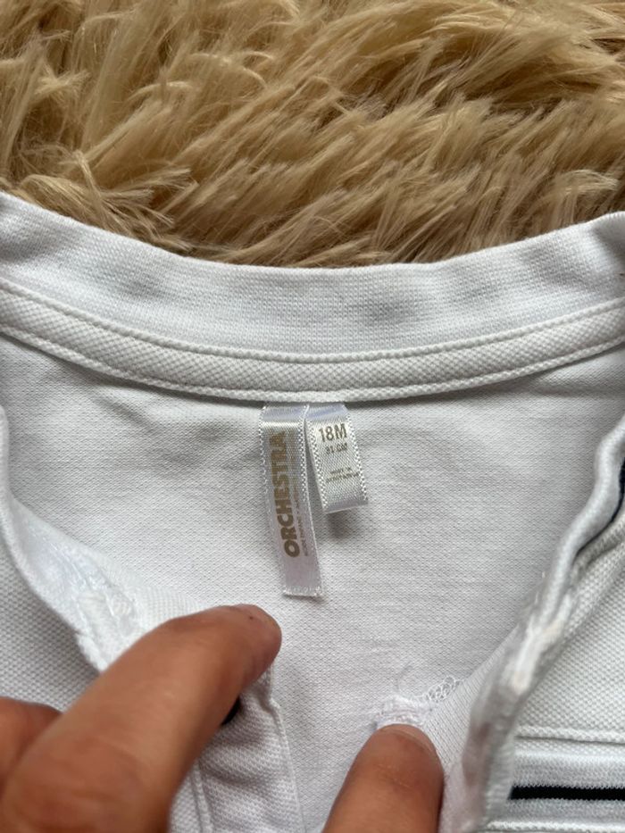 Polo blanc - photo numéro 3