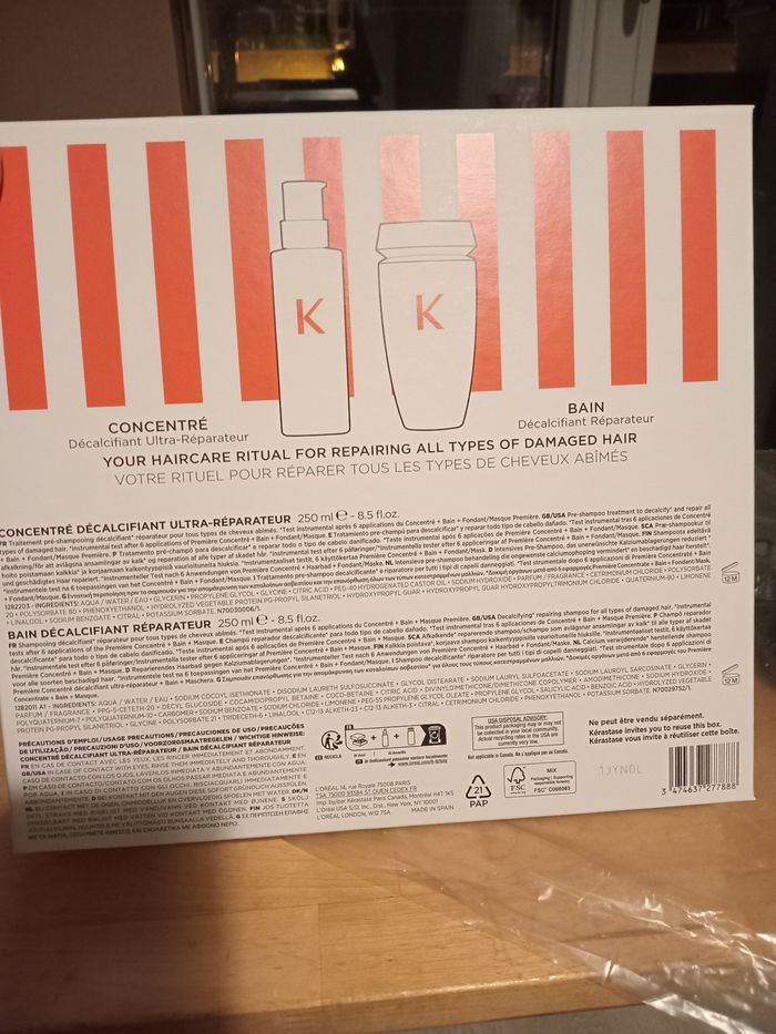 Coffret kerastase decalcifiant ultra réparateur - photo numéro 5
