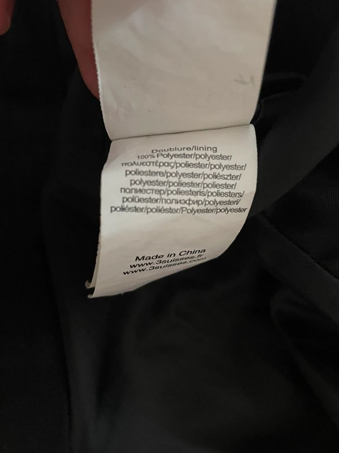 Manteau noir forme trench - 3 suisses - 40 - photo numéro 9