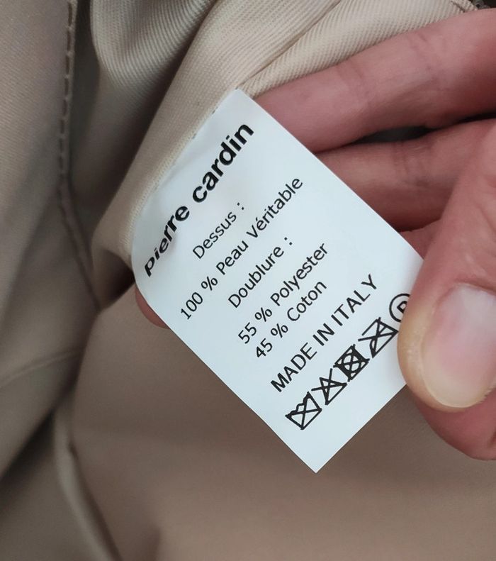 Sac à main marron Camel Pierre Cardin - photo numéro 8