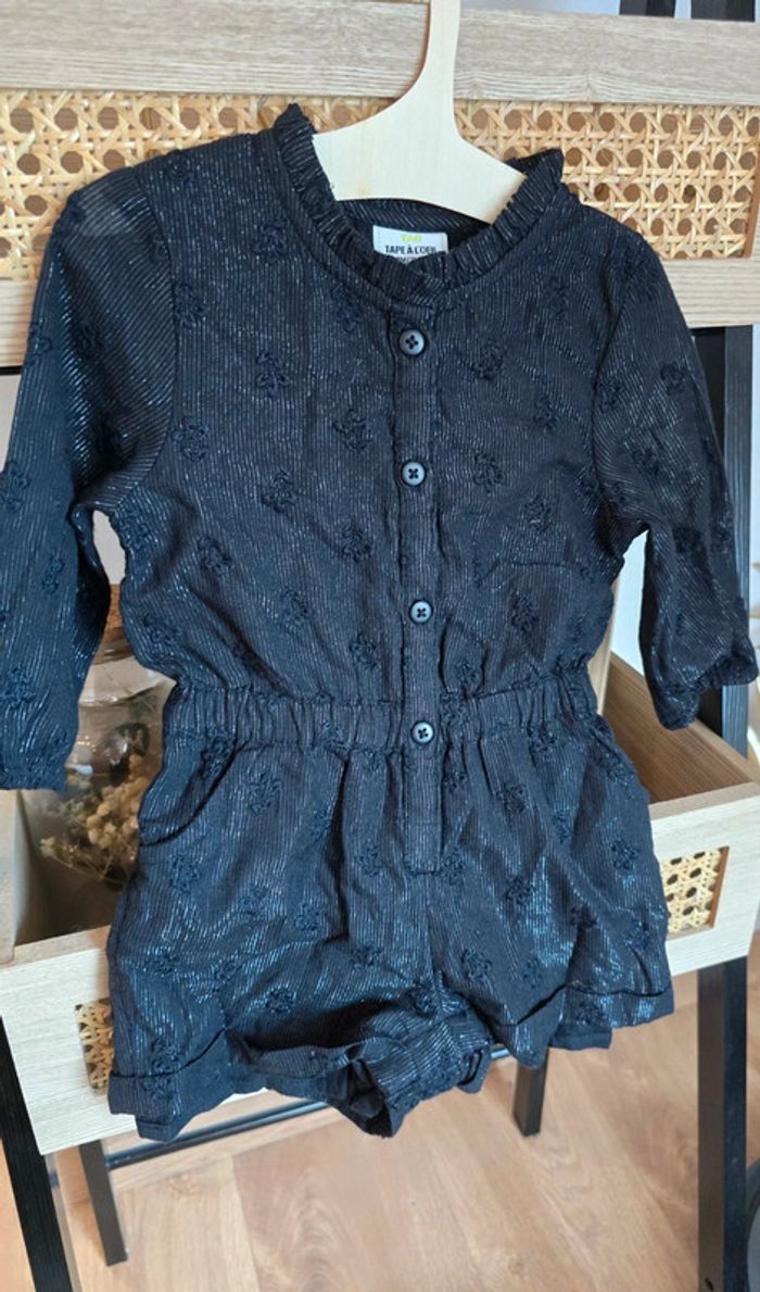 Combinaison noir pailleté - photo numéro 2