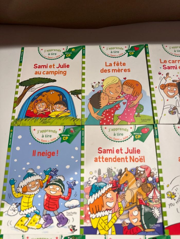 Lot de 10 livres Sami et julie niveau milieu de CP - photo numéro 2