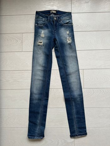 Jean skinny Pull & Bear bleu marine