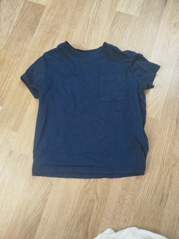 T shirt Kiabi manches courtes marine 24mois