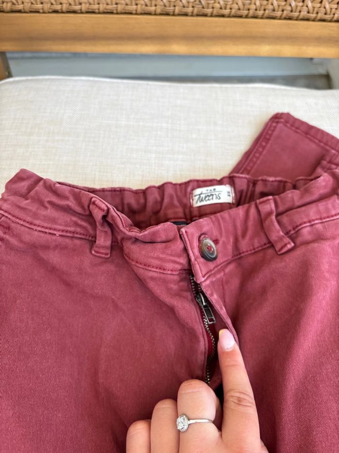 Chino rouge bordeaux - photo numéro 6