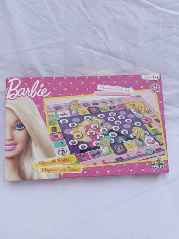 Jeu de parcours et de mémoire barbie gladuis complet