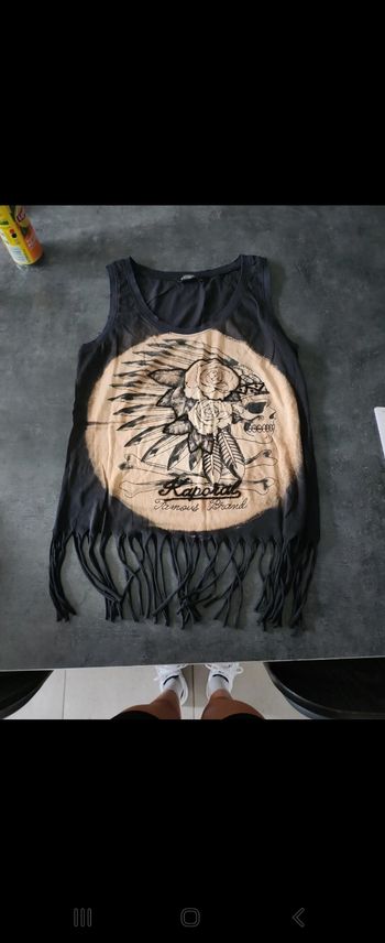 Débardeur noir Kaporal