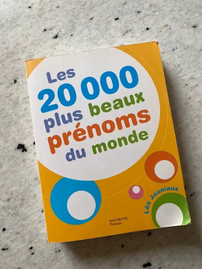Livre Les 20000 plus beaux prénoms du monde
