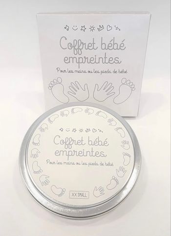 Coffret bébé empreintes