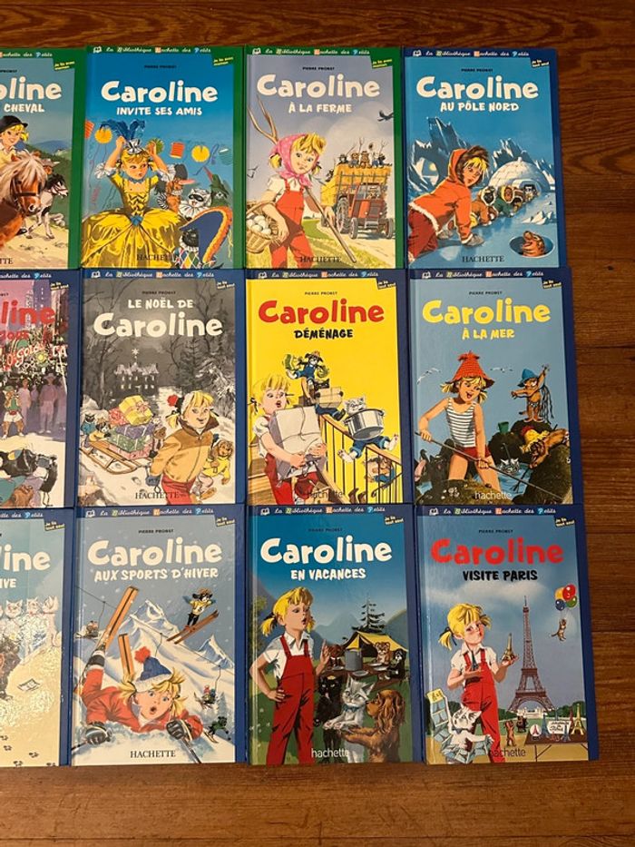 Lot Hachette complet intégrale 12 livres bd album Caroline Pierre Probst Bibliothèque des petits - photo numéro 3