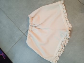 short gaufré et franges  neuf  shein