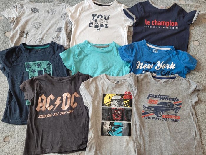 Lot de 9 Tee-shirts 4 ans