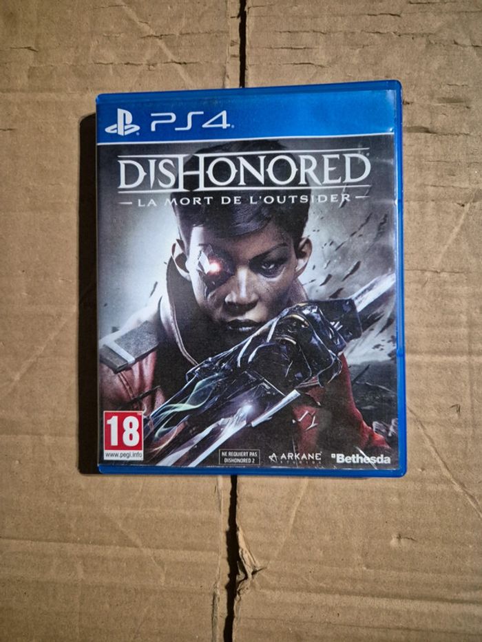 Dishonored La Mort de l'Outsider pour PS4