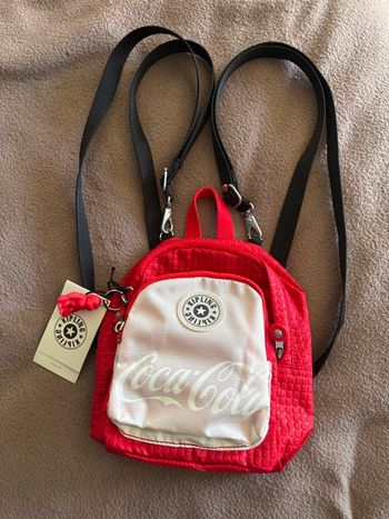 Sac à dos et bandoulière kipling coca cola